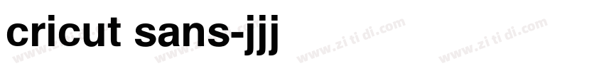 cricut sans字体转换